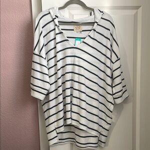 C&C California Striped Hoodie